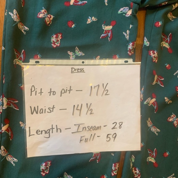 Matilda Jane Evergreen Dream Jumpsuit Small Green Pockets ruffle straps pants - Picture 8 of 11